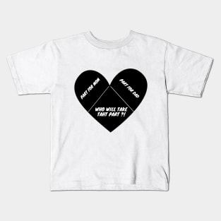 Heart Parts ( Mom dad and .. ) Kids T-Shirt